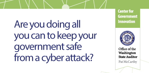 Cover of document with resources to help protect governments from cyber attack