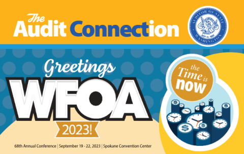 WFOA Audit Connection 2023 cover masthead