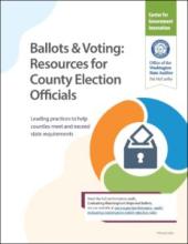 Best Practices: Ballots and voting resources for county election officials