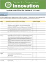 Image of Payroll Checklist Excel FIle