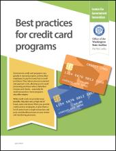 Best practices for credit card programs April 2024 resource cover