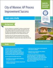 Lean case study: City of Monroe