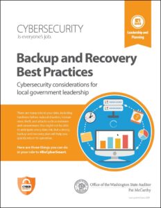 Image of best practices for backup and recovery