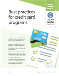 Image of best practices for credit card programs