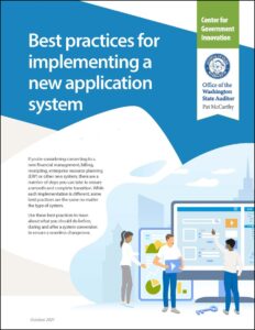 Image of best practices for implementing a new application system