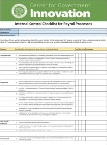 Image of payroll checklist